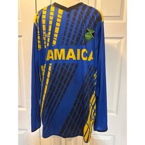 Vintage Orro Jamaica Soccer Jersey Number 10 Long Sleeve Football